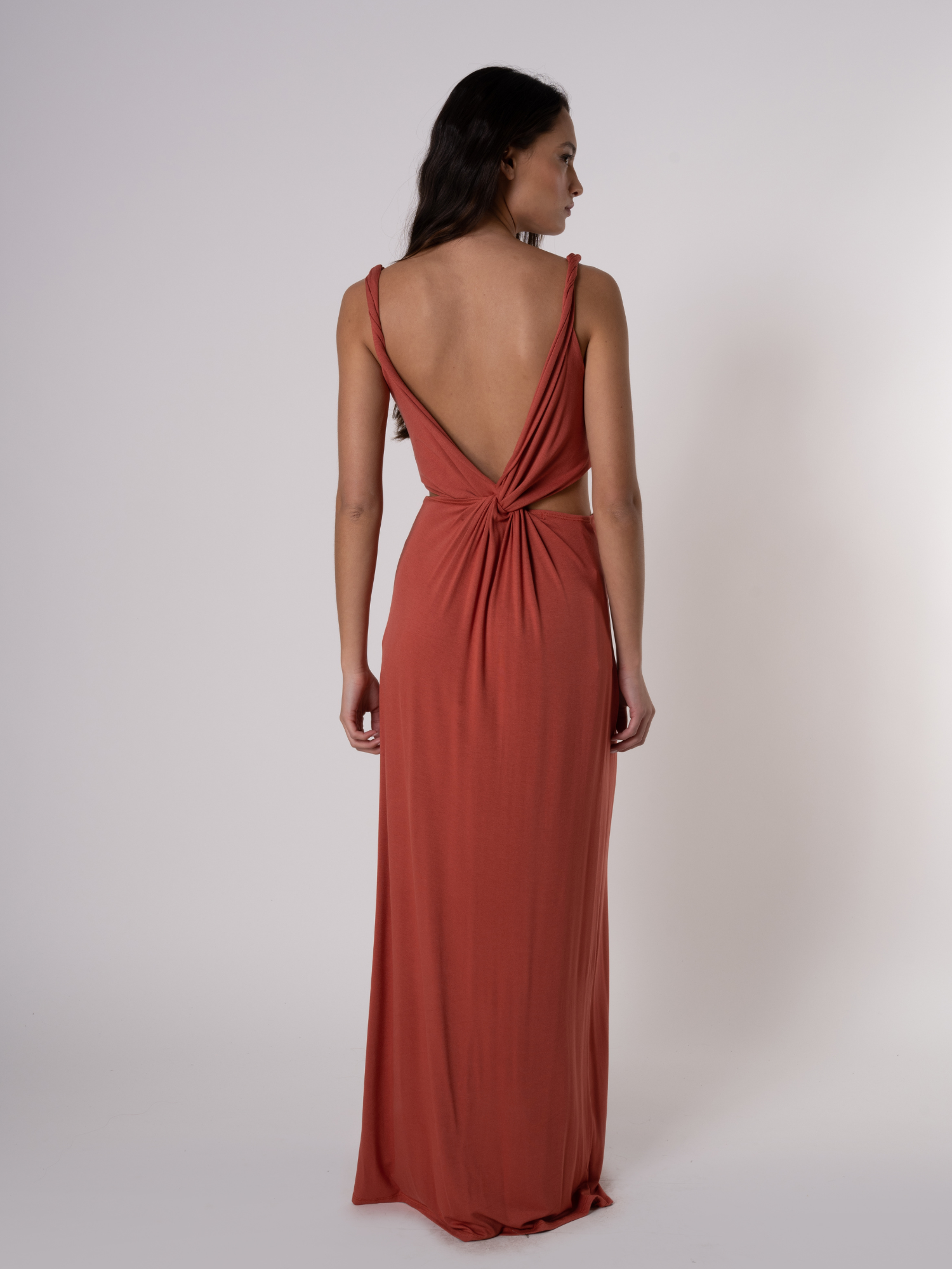 VESTIDO PARIS TERRACOTA