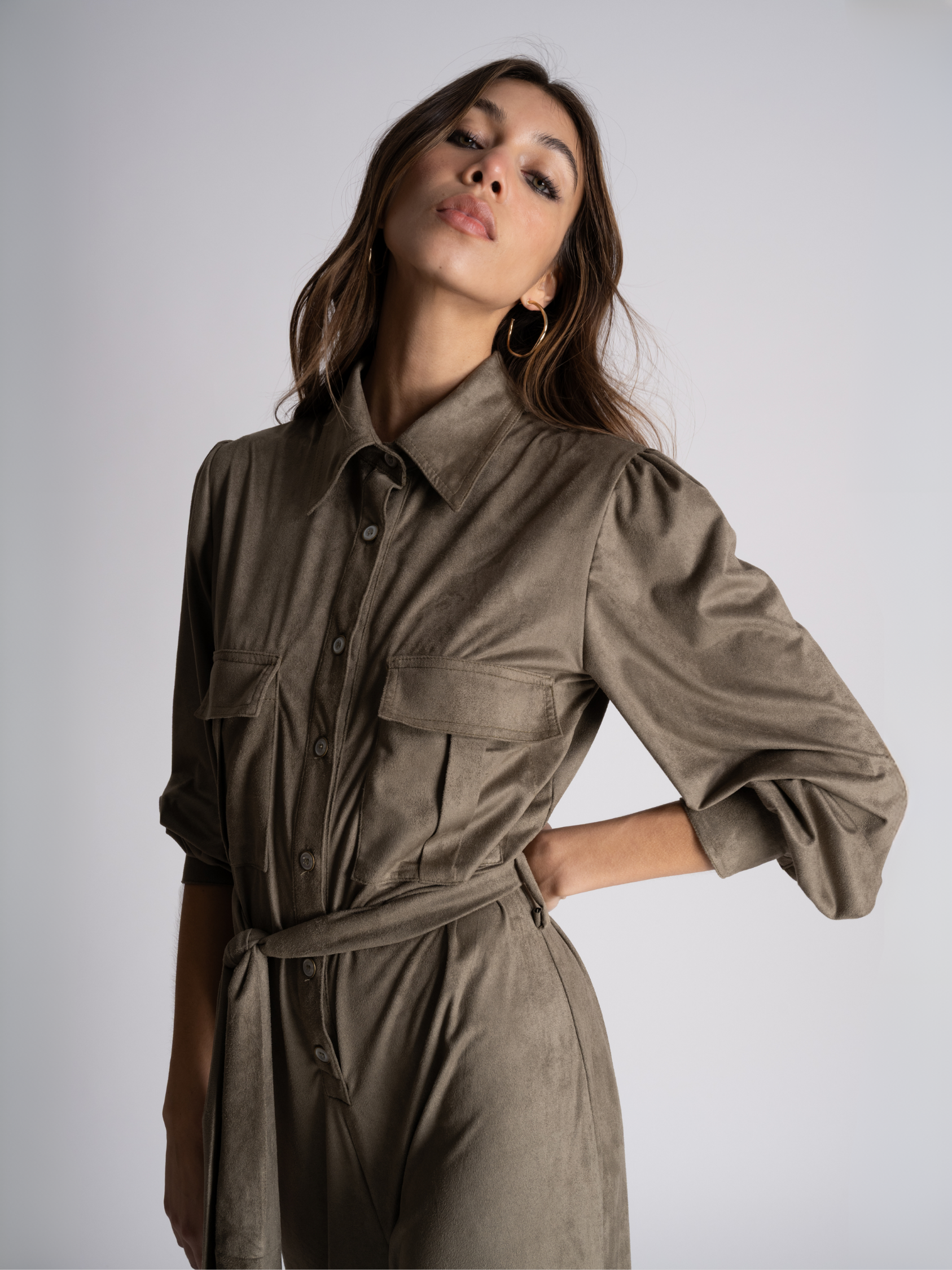 JUMPSUIT VEGA MOSS GREEN