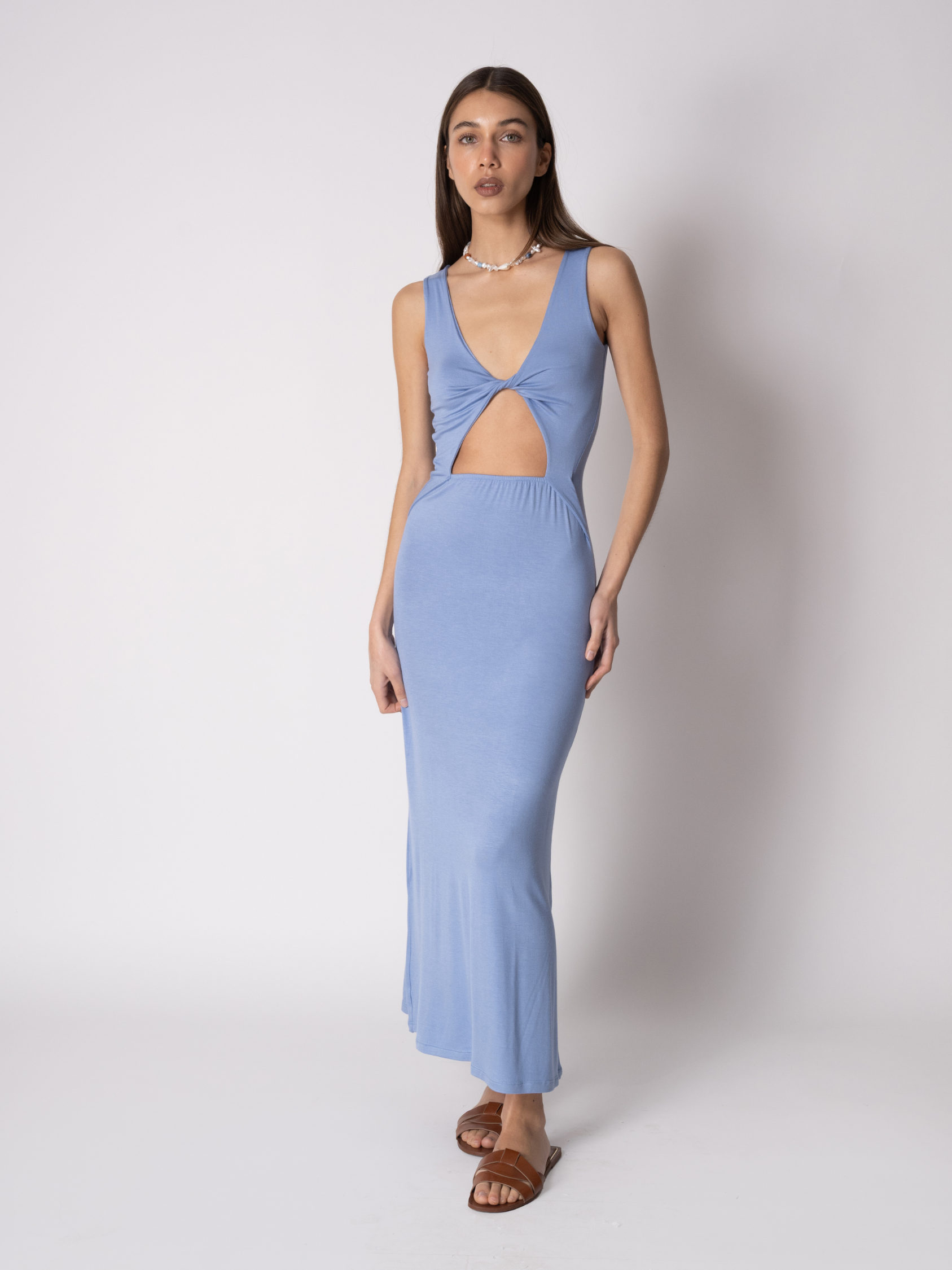 VESTIDO MILA CELESTE