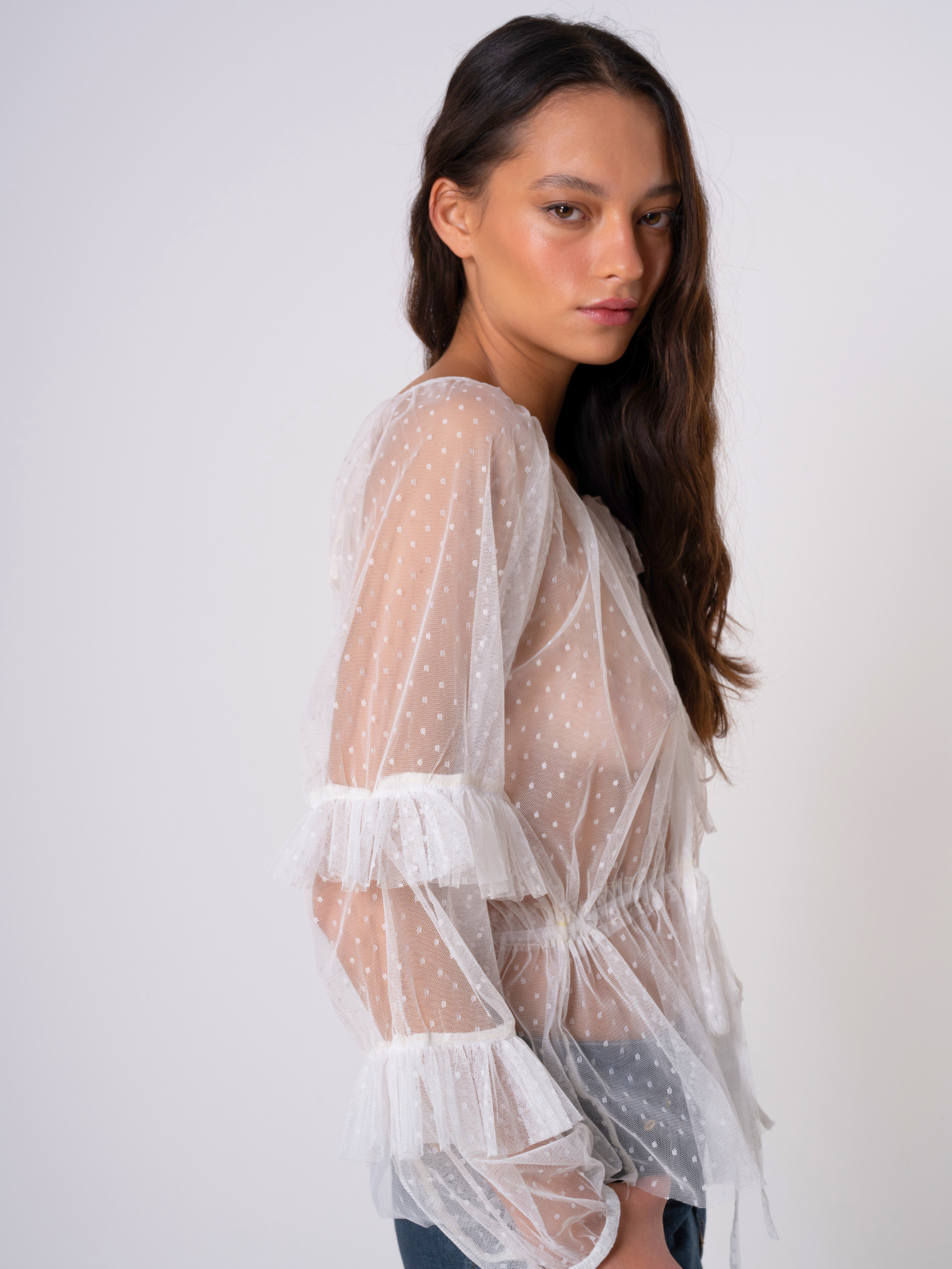 BLUSA CHLOÉ BLANCA