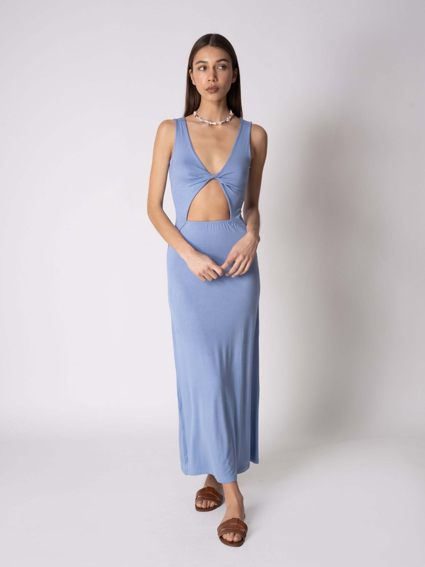 VESTIDO MILA CELESTE