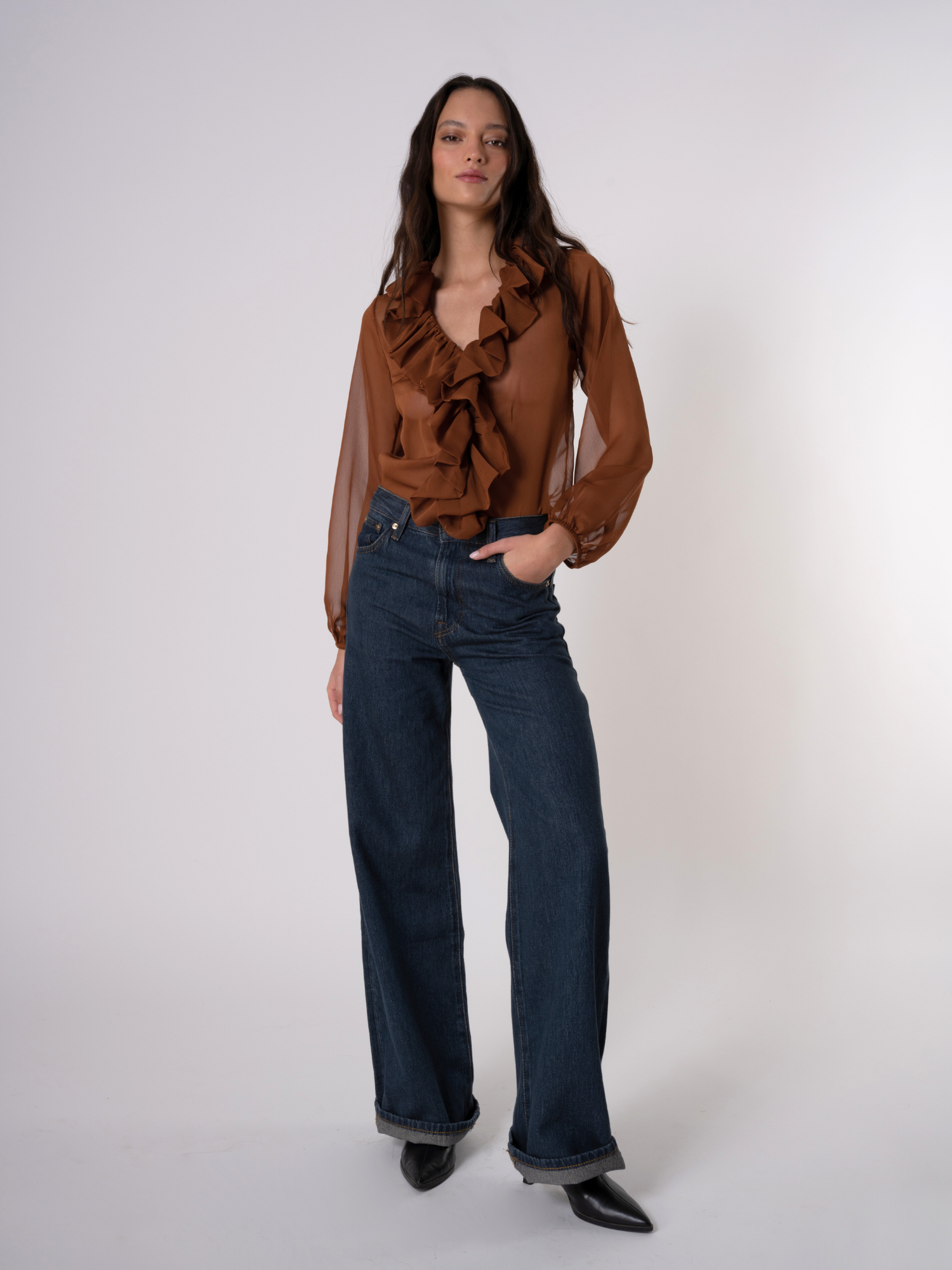 BLUSA BOHEME TERRACOTA