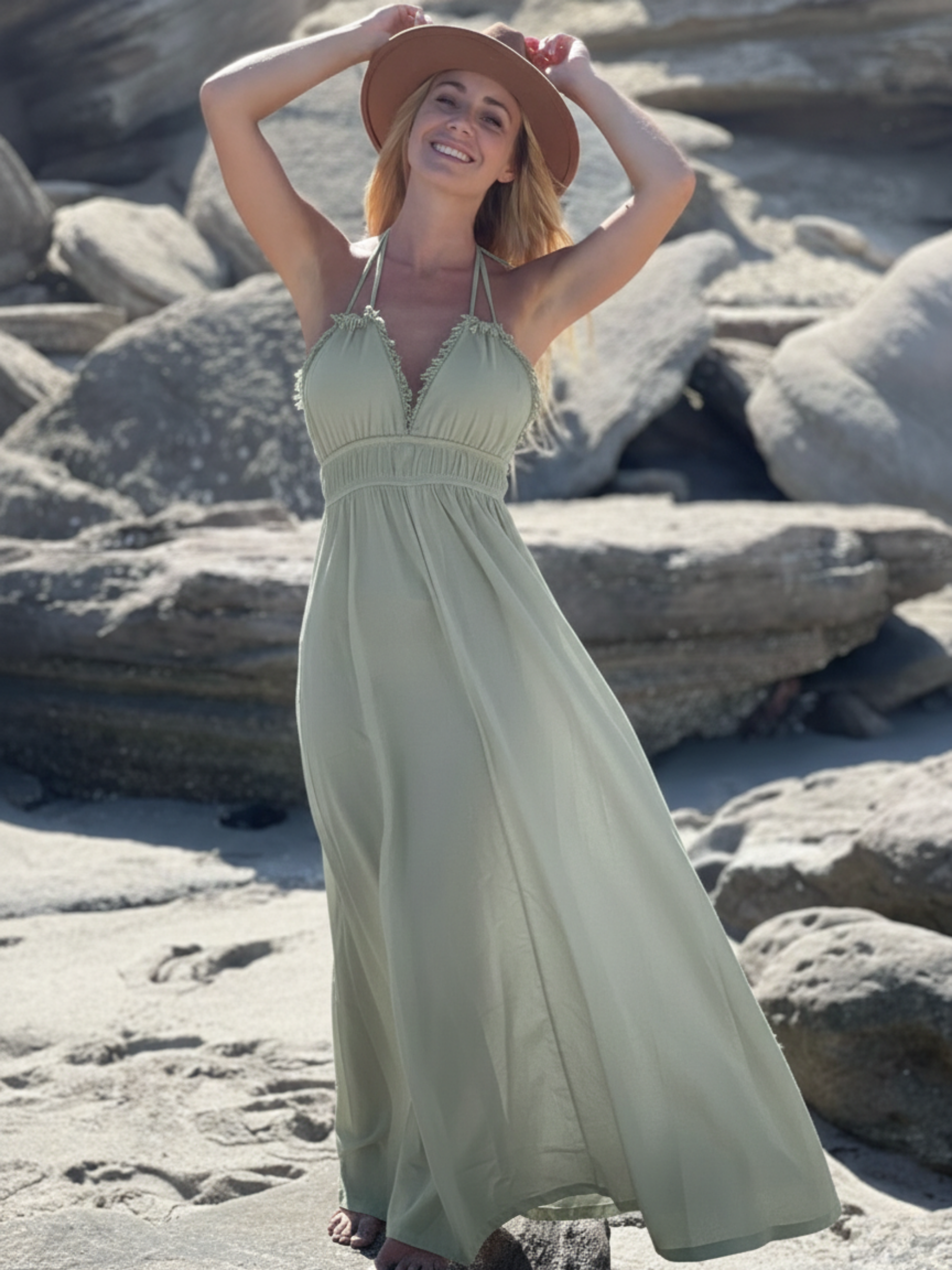 VESTIDO ARIANA GREEN