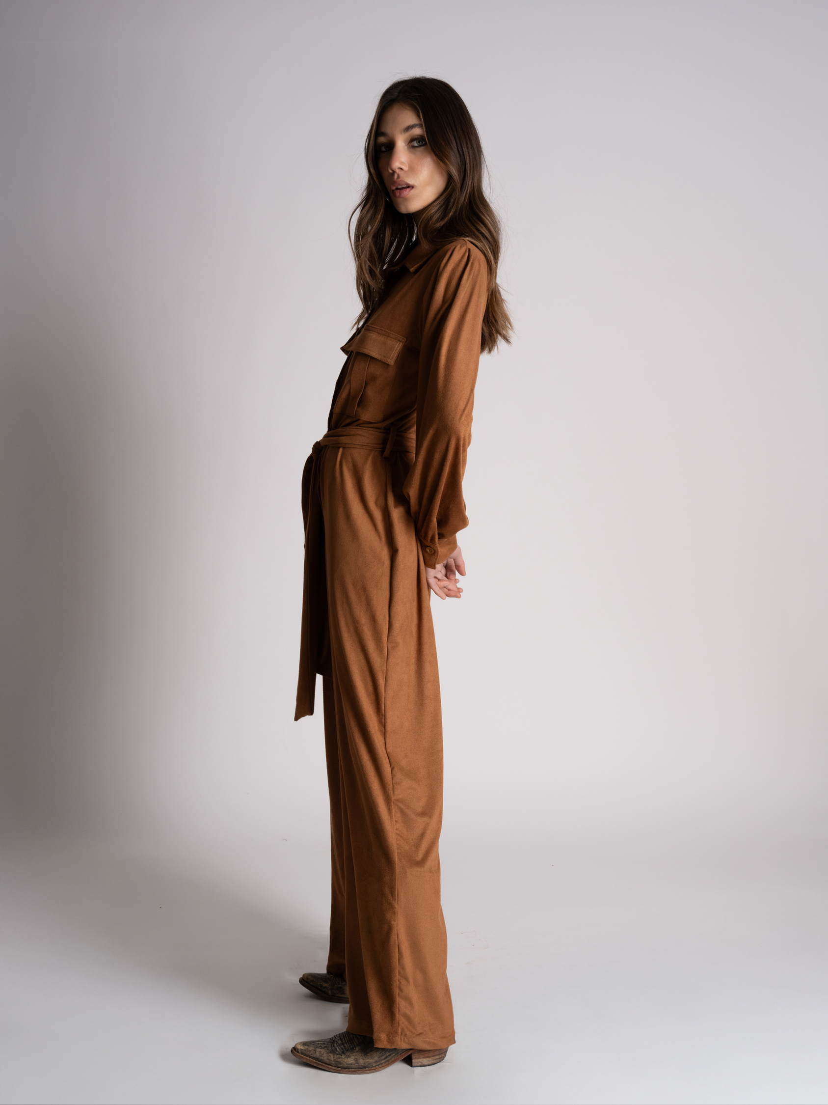 JUMPSUIT VEGA TABACCO